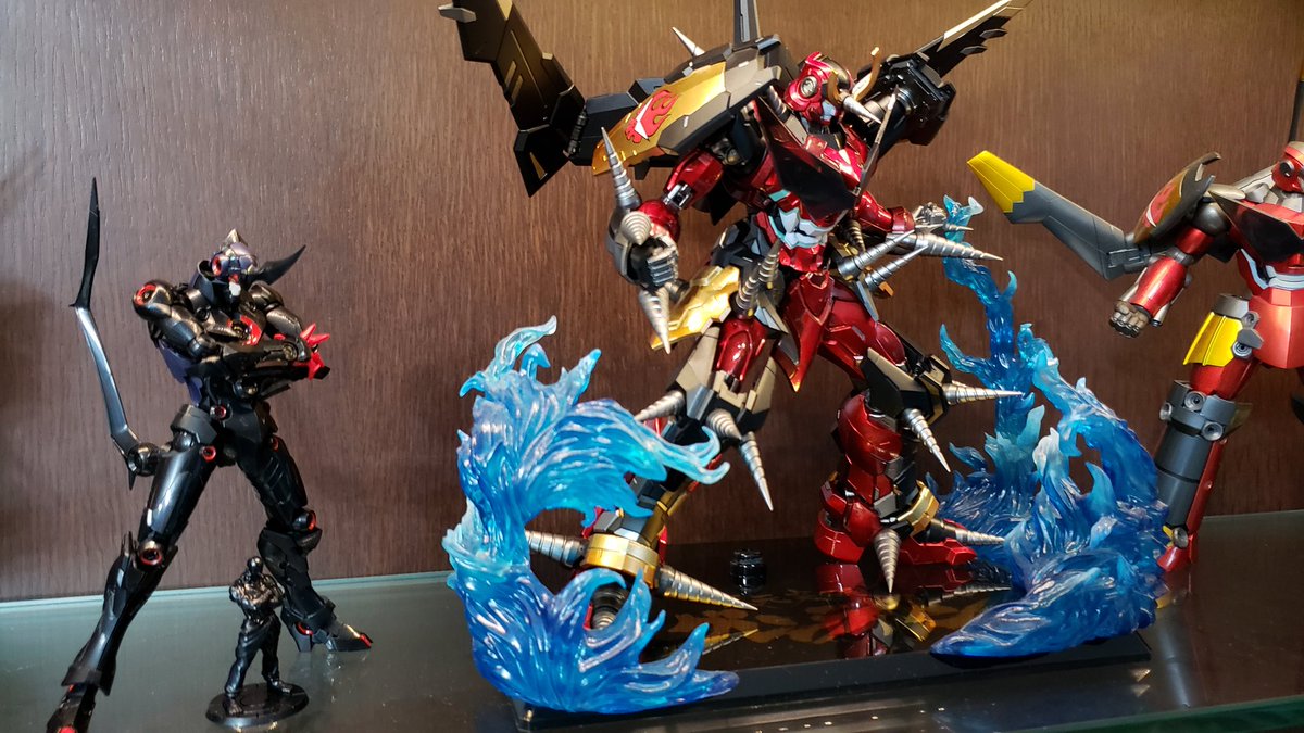 KnightSpirit2's tweet image. One of the most expensive toy I brought recently thanks to scalpers... but I regret nothing!  CCTOYS Gurren Lagann
