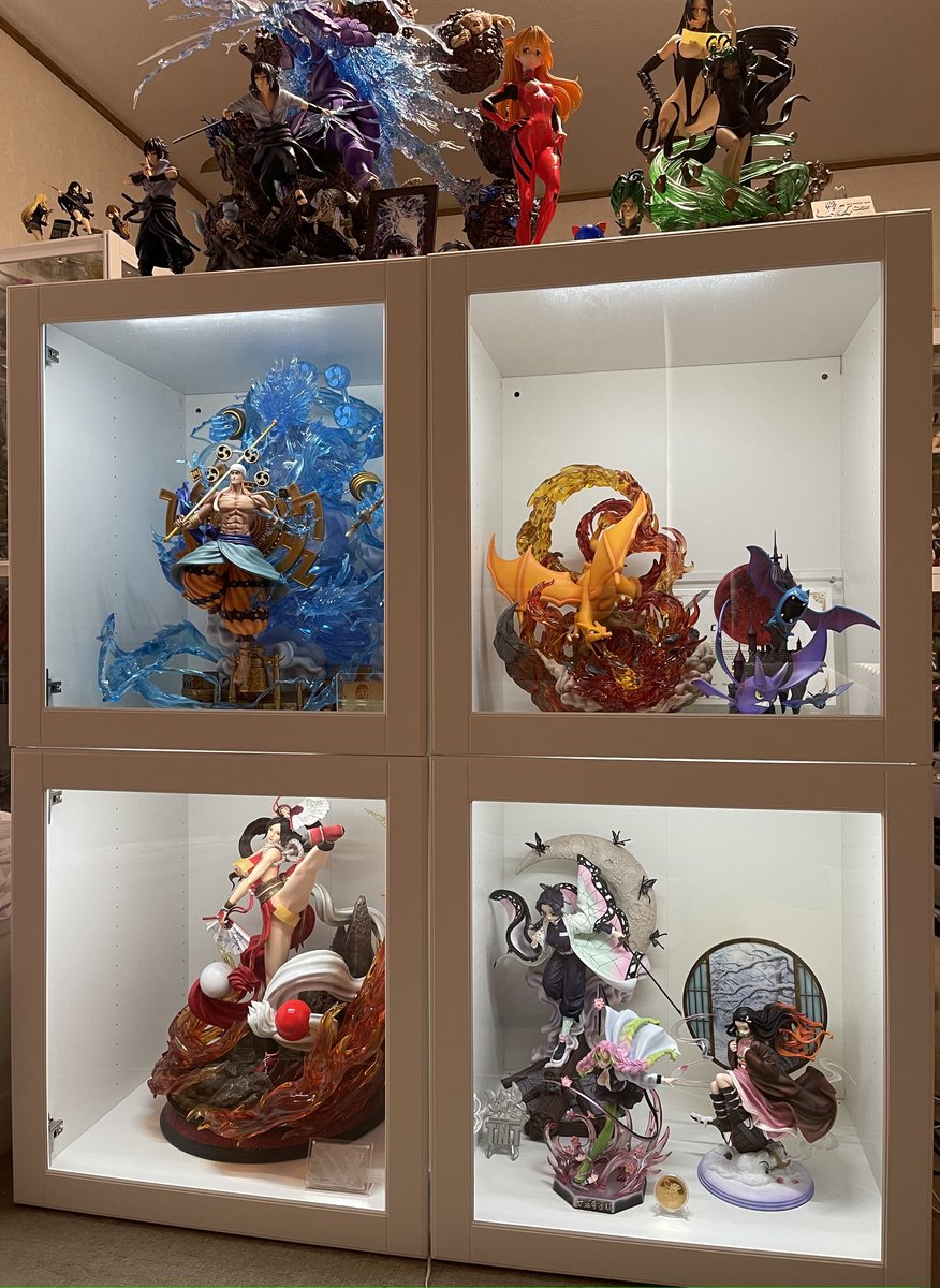 Hhamajippa Stuva 3 28まで特価期間が延びたみたいですね また延びるかもですが笑 正直あまり良いバランスとは言えないですが 自分のとりあえずの現状はこんな感じです エネルぎりぎり入ります フィギュア スタチュー Statue フィギュアケース