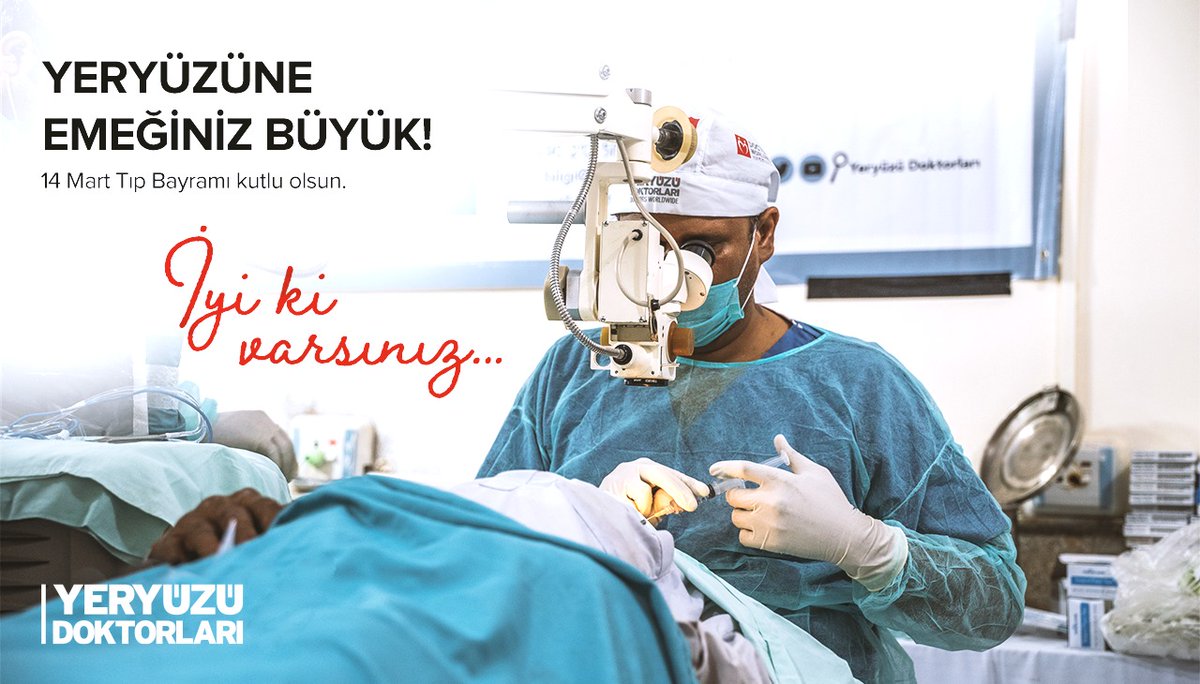 Bu zorlu dönemde sağlığımız için canla başla çalışan tüm sağlık kahramanlarının #14MartTıpBayramı’nı kutlarız.