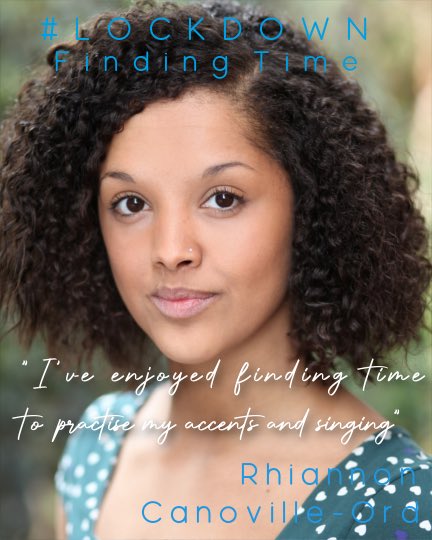 NorthofWatford's tweet image. Client #RhiannonCanovilleOrd on #FindingTime in #lockdown 
northofwatford.com/actor/rhiannon…