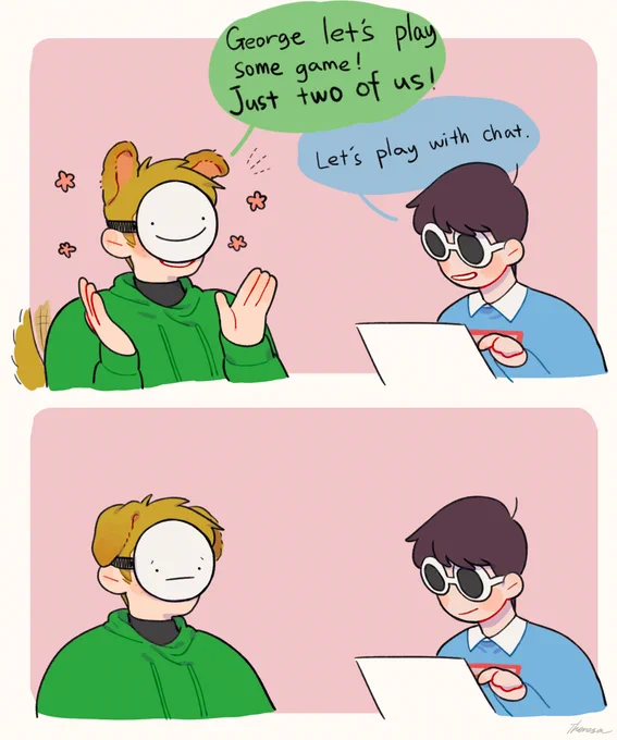 🐶😐
#dreamnotfound #dreamnotfoundfanart 