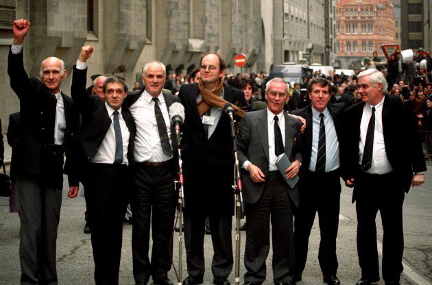 Hard to believe that it’s 30years since the #Birmingham6 were finally released from prison despite the overwhelming evidence that they were innocent- wherever they are now I hope they’re happy #miscarriageofjustice #TruthJusticeAccountabilty