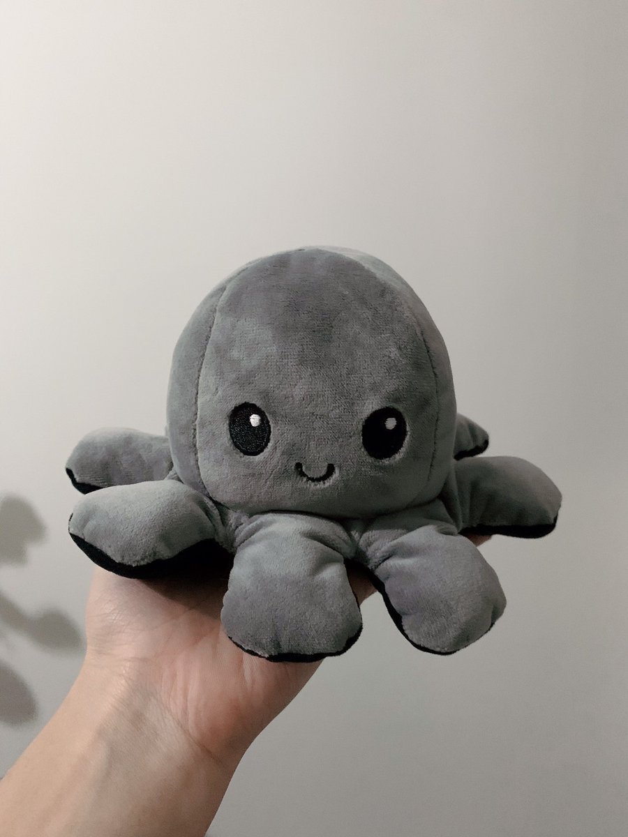rakilstormi's tweet image. Got this reversible octopus so people know if I’m in a good or bad mood😇