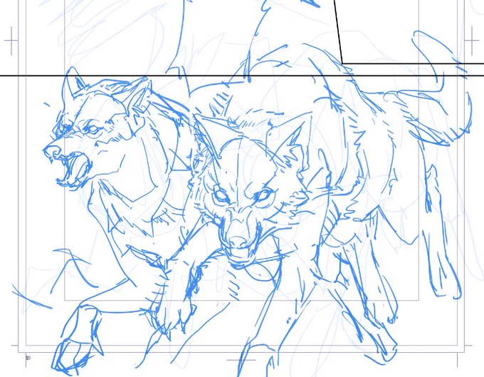 玉犬描くのが一番楽しいだわ?? 