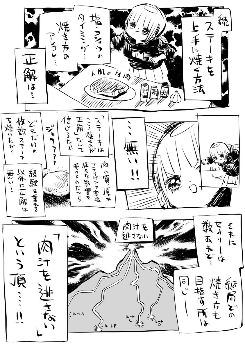 続・ステーキを焼くときのポイント 