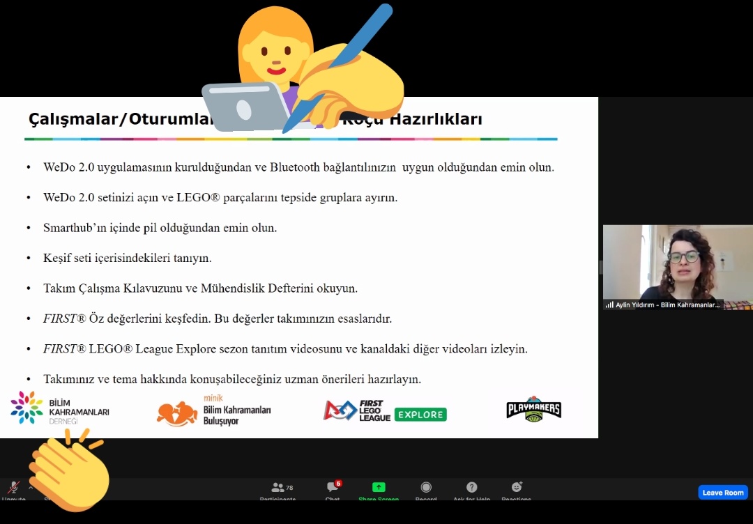 filiz_pelen's tweet photo. Bilimin toplumun odağında olduğu bir dünya hayali için çalışan, bizleri bilgilendiren ve inanılmaz bir özveriyle çalışan tüm bilim kahramanları ekibine teşekkür ederiz. 👏 @BilimKahraman #BilimKahramanları #bilimkahramanlaribulusuyor #Umutbilimde #FloryaMasters #FloryaInventors https://t.co/tghWPINKSy