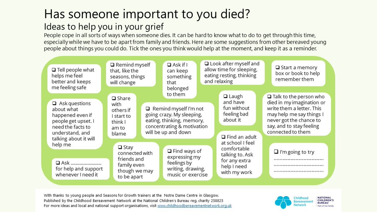 CBNtweets's tweet photo. On #MothersDay, we’re thinking of all children and young people whose mum has died. Here are some suggestions from young people, for young people, of ways to cope https://t.co/2inz5ogJEa https://t.co/hPAVKatZee