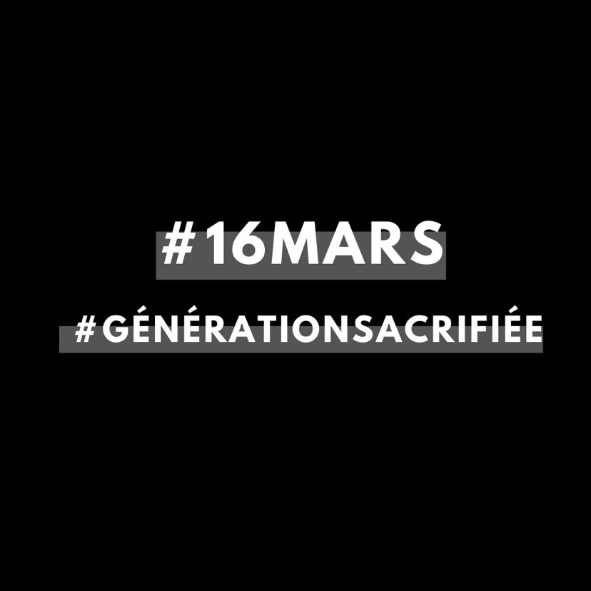 sami_hmissi's tweet photo. 🔴 Cela fait 1 an que la jeunesse de notre pays souffre.
1 an que nous sommes confiné.e.s, privé.e.s de nos plus belles années.
1 an que le gouvernement ne daigne poser les yeux sur nous.
👉 Alors le #16mars, rassemblons-nous pour défendre cette #generationsacrifiee . https://t.co/oh4qULDyfH