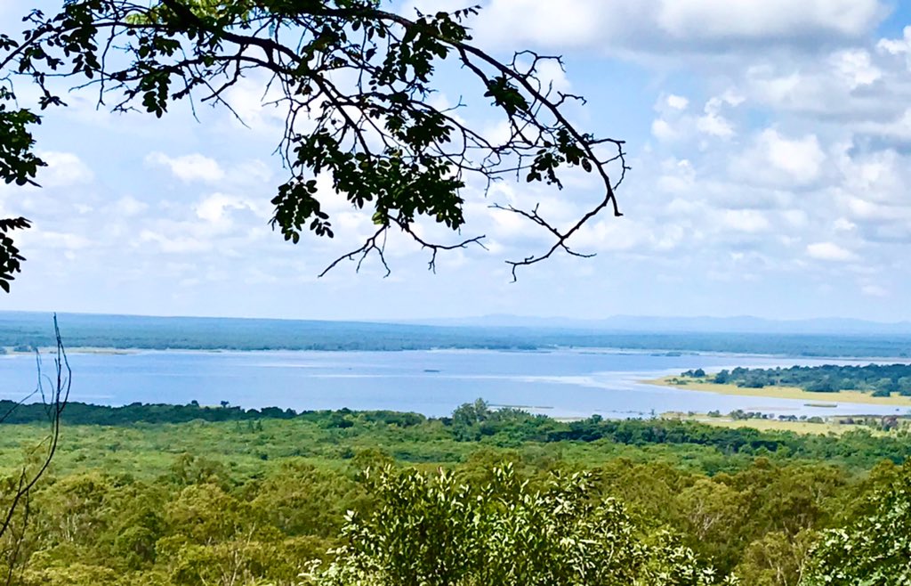 This country is truly beautiful! Here view over Lake Ishiba Ng’andu (crocodile) in Northern #Zambia 🇿🇲 Mythical place as early settlement for Bemba Kings Crocodile Clan &amp; host to the fascinating Shiwa Ng’andu House (And where Livingston’s dog was eaten by crocodiles 🐊🐊)