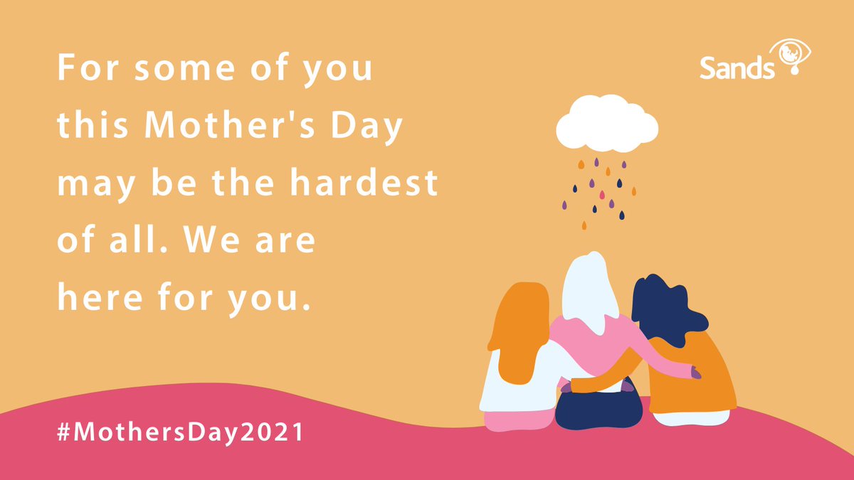 Wishing all mothers a restful and calm day 💙🧡

Whatever happened to your babies, know that you are always loved just as you will always love them. 

You are a mother, always. We are here for you whenever you need us.

🔸sands.org.uk/mothersday🔸

#MothersDay #StillAMum