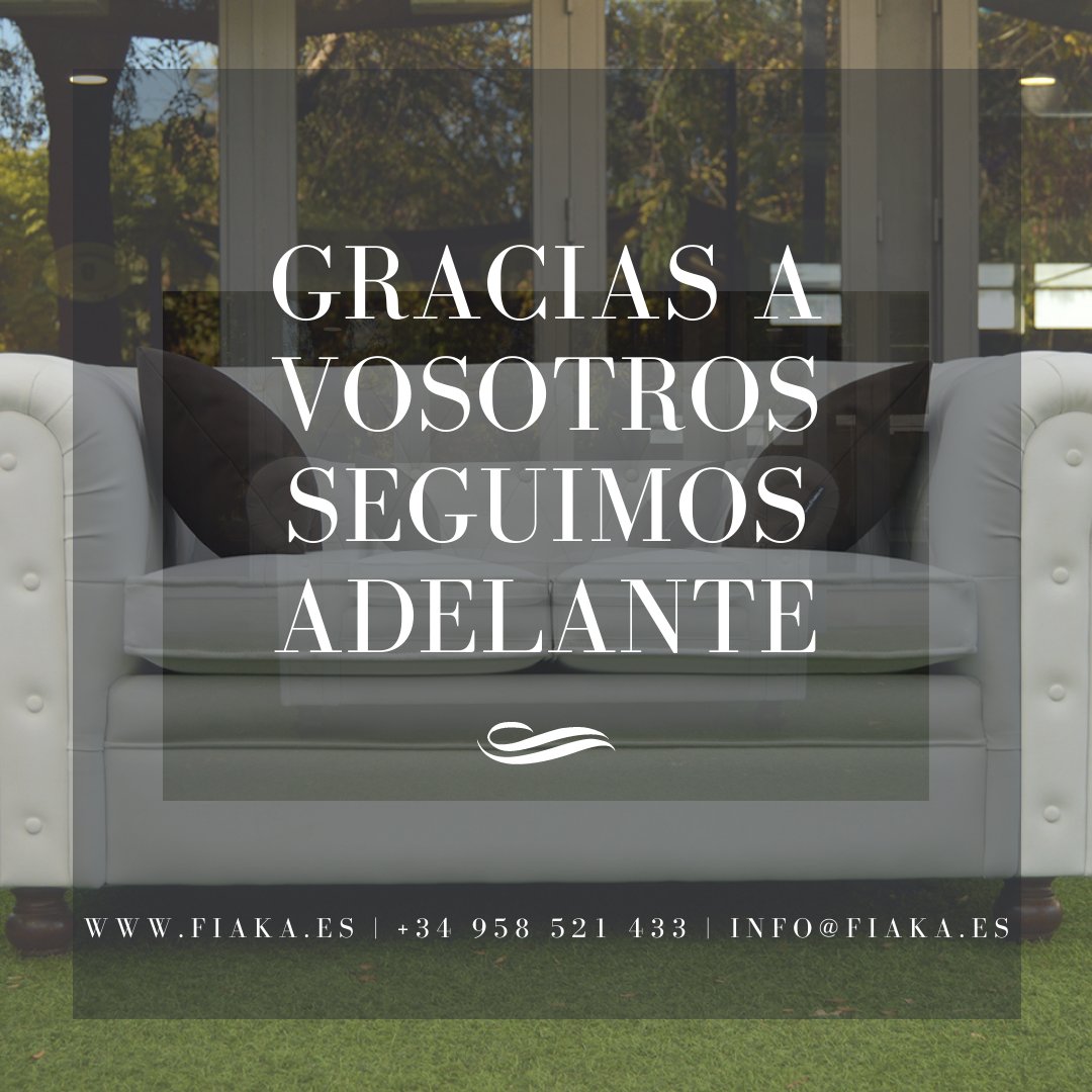 😷 #Domingo 😷

Queremos daros las gracias por seguir confiando en nosotros. 

.

.

.

.

#Fiaka #deco #decoracion #mobiliarioamedida #homedeco #mobiliariohosteleria #hosteleria #pandemia #coronavirus #unañoya #hosteleriasegura #baleares #barcelona #mallorca #andalucia #granada