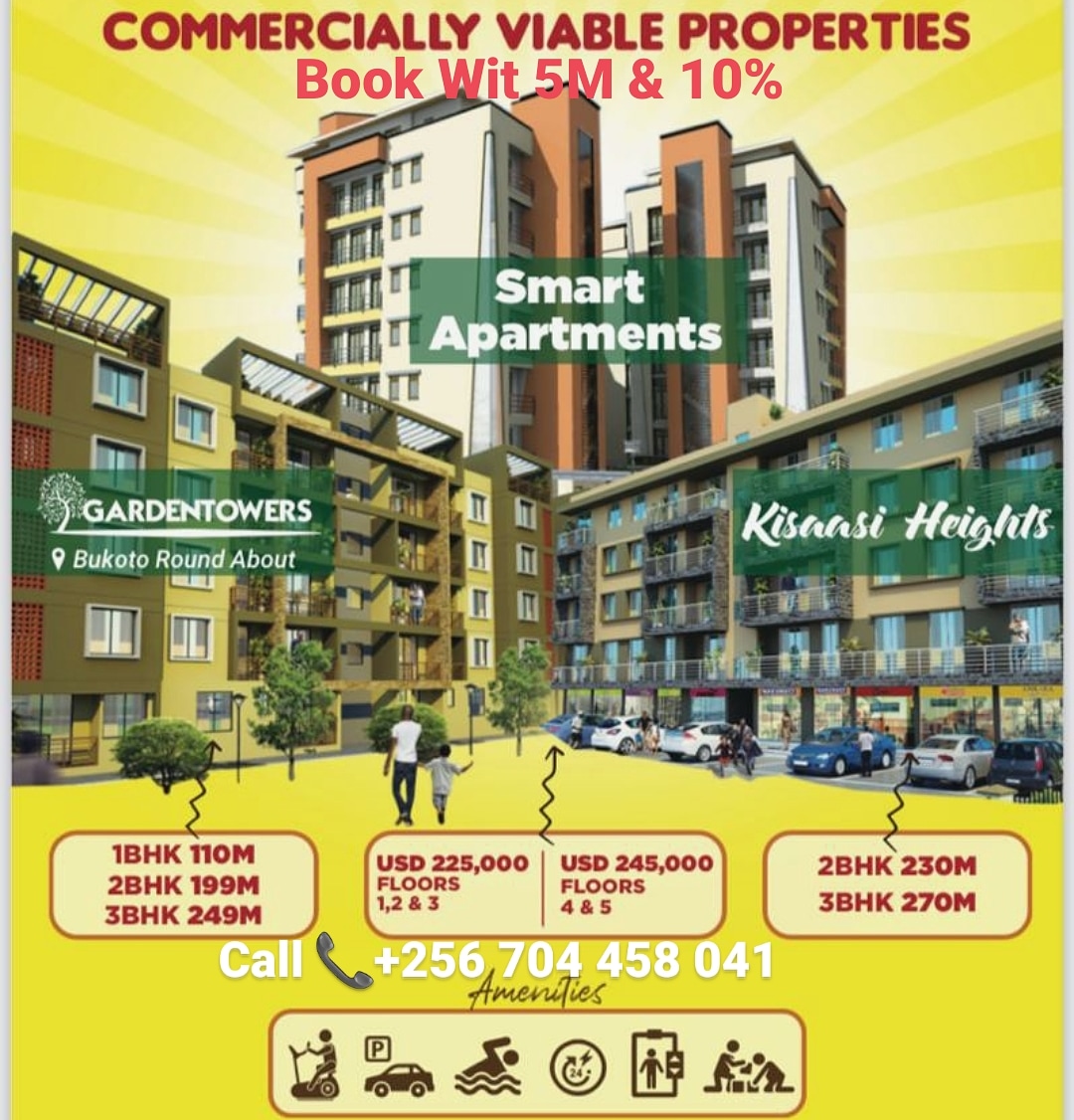 prospects_estat's tweet photo. Book With 5M UGX &amp; 10% With @minthomes2 Your Apartment Unit 
Call 📞+256 704 458 041 https://t.co/Fru0SwXBVT