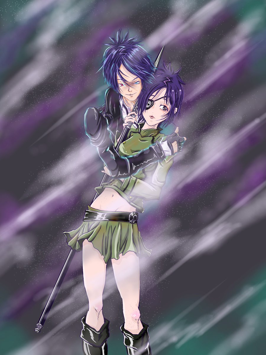 ボンゴレファミリー霧の守護者 クローム髑髏 と六道骸