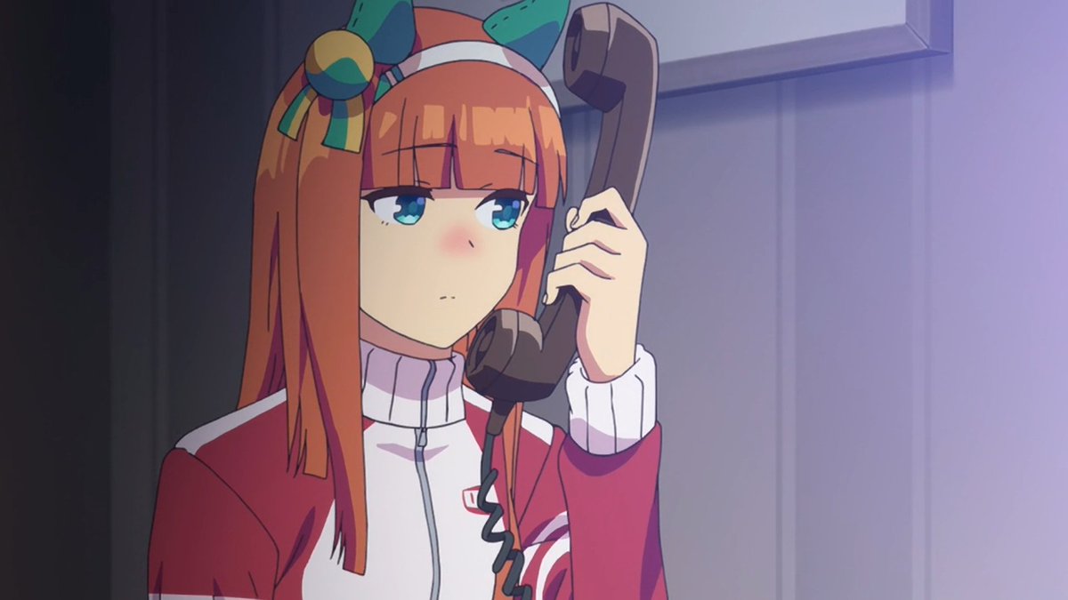 田中 偽物です 他のアニメとかだと 耳がない位置に電話や耳あて付けちゃってるけど ウマ娘は耳の設定がちゃんと活かされてるのいいね T Co M4i8lihsfw Twitter