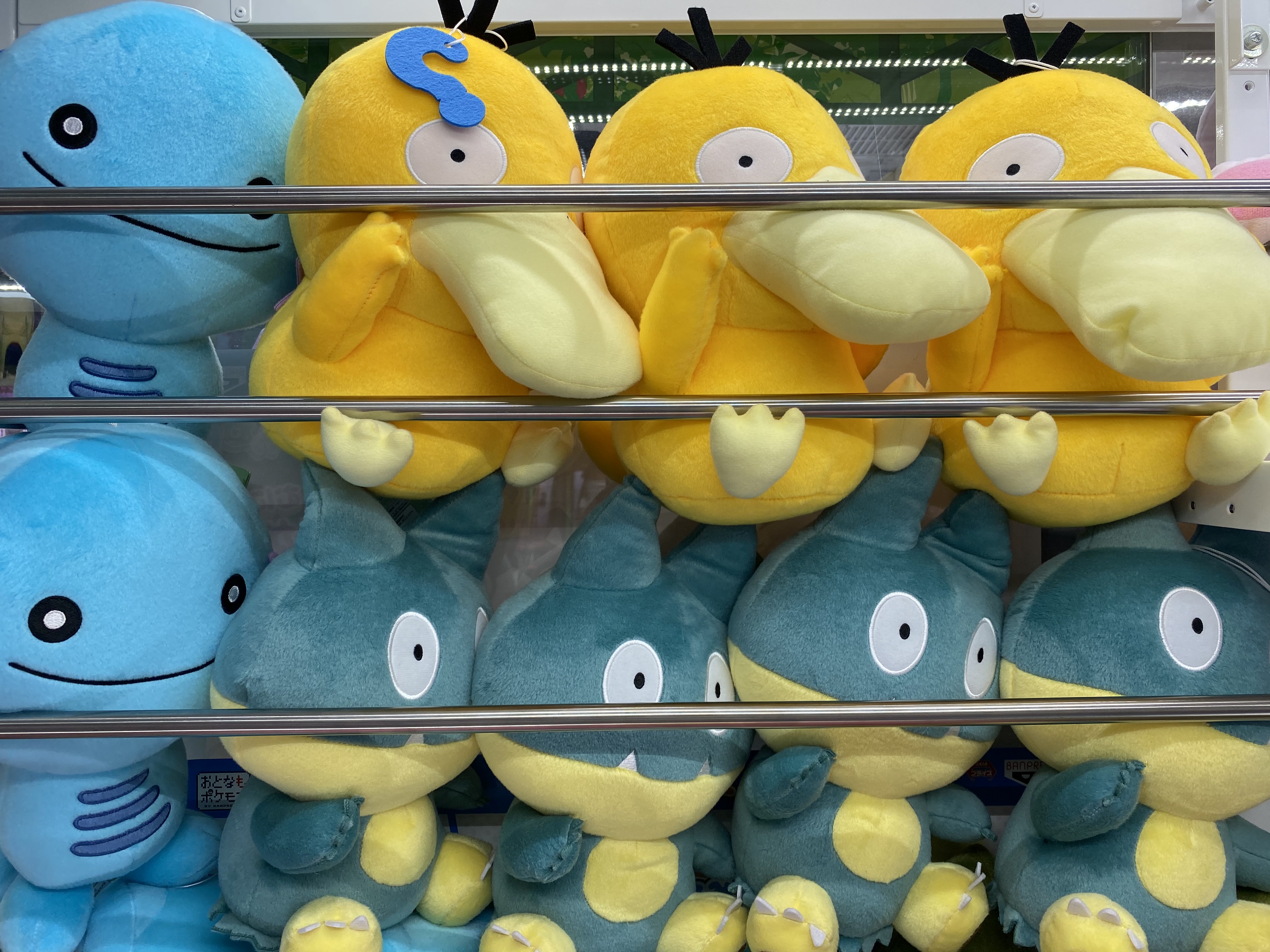 ソユーゲームフィールド旭川駅前店 景品入荷情報 犬と猫どっちも飼ってると毎日たのしい まるくなるｂｉｇぬいぐるみ ポケットモンスター でっかいコロっとまんまるぬいぐるみ ドわすれ コダック ウパー ゴンベ 入荷致しました 北海道