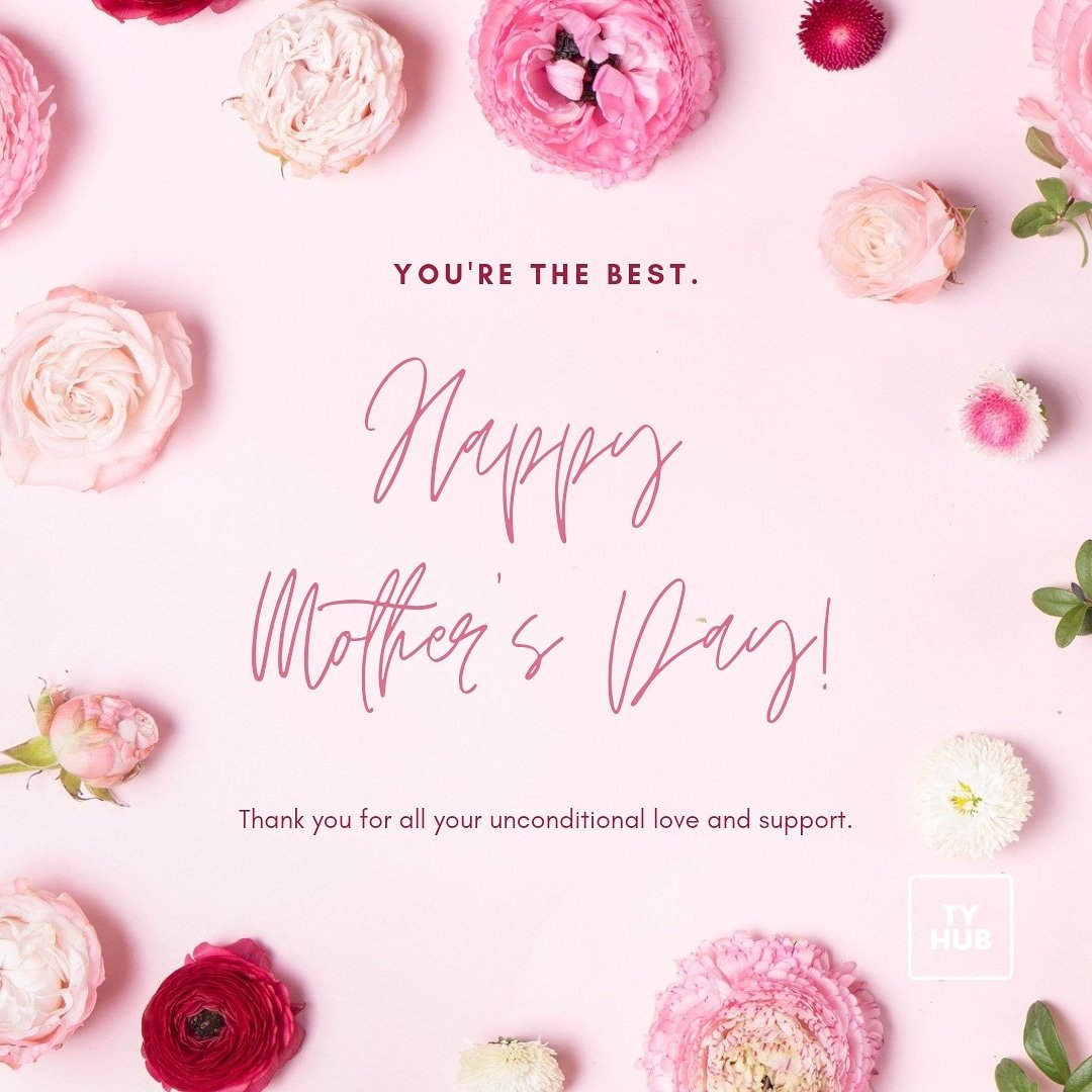 tyhub_ie's tweet photo. Happy Mother's Day,
We hope you have a lovely day!
From all of the TY Hub Team
#tyhub #tyhubie #ty2021
#tyhub2021 #transitionyear #ireland #happymothersday https://t.co/suAcIluGGa