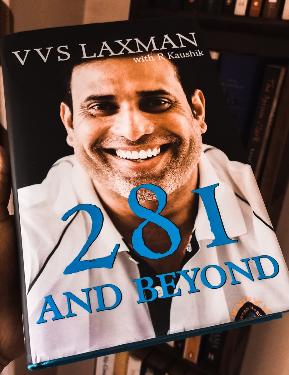 Mittermaniac's tweet photo. And then many years later, @VVSLaxman281 wrote his memoir #281AndBeyond, where the opening chapter was called 'The Knock That Changed My Life' even though IMHO it should've been titled 'The Knock That Changed Indian Cricket'. 🇮🇳 🏏 https://t.co/htG2LOyvaN