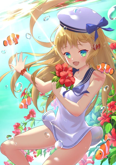 #見た人も無言で金髪美少女貼れ 