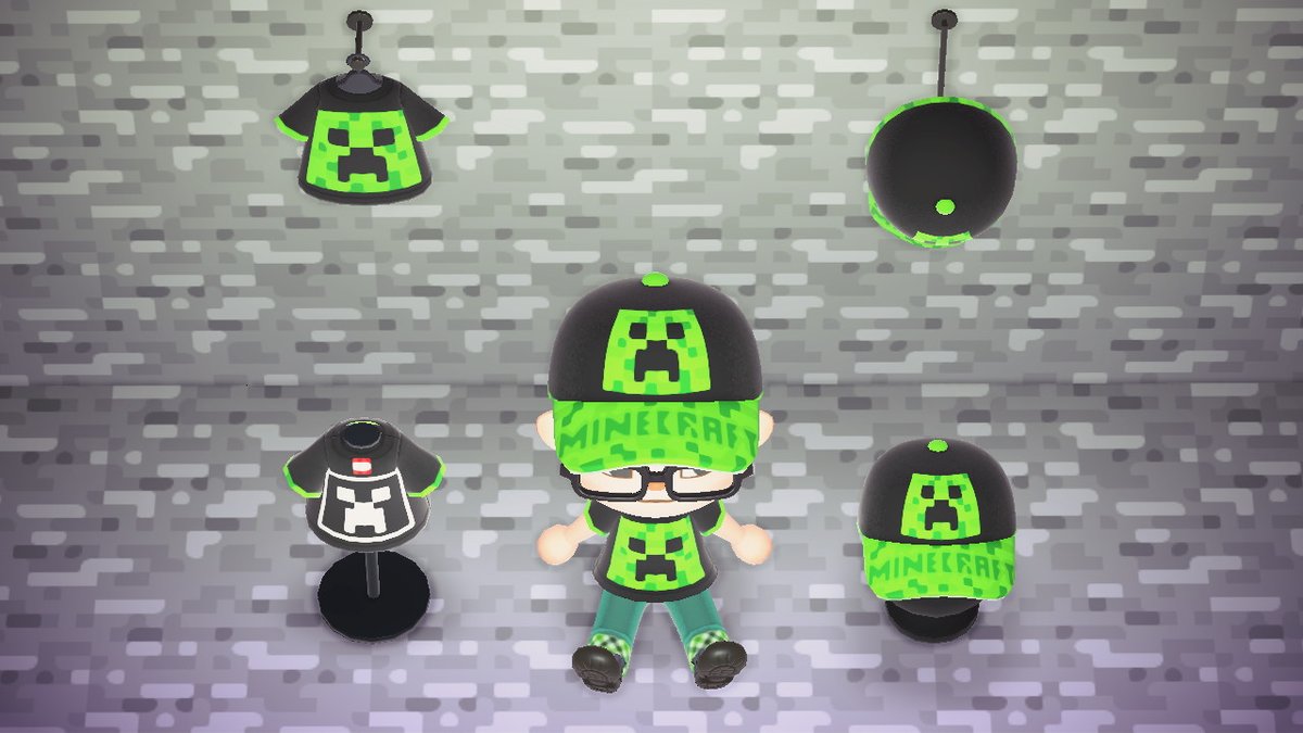 あつ森 マイクラ あつ森】どうぶつの森でマインクラフトの世界に入ってみた