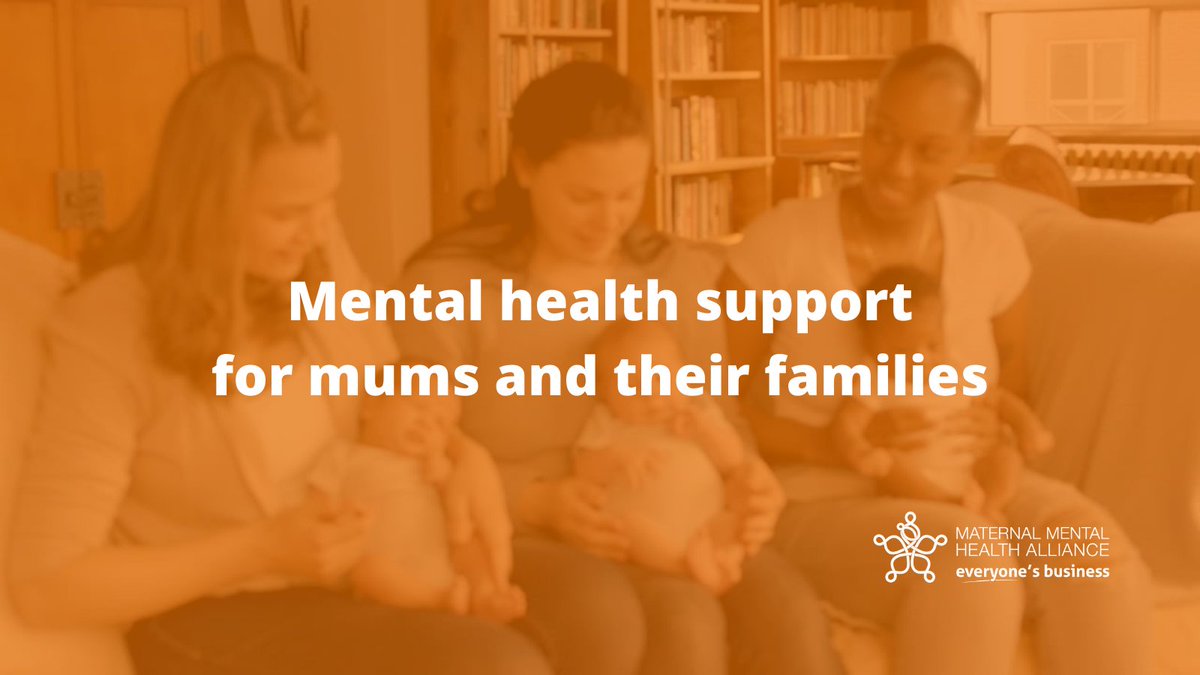 More than 1 in 10 women will experience mental health problems during or after pregnancy.

If you know a mother who needs support this #MothersDay, visit maternalmentalhealthalliance.org/resources/mums… #EveryonesBusiness