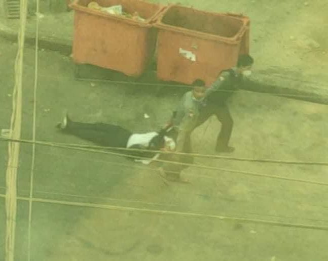 One civilian got headshot in Tarmwe,Yangon. Terrorists would shoot and arrest civilians who tried to come and help move the injured boy. Now they dragged him into their station. 
#WhatsHappeningInMyanmar
#Mar14Coup
<a href="/UN_HRC/">UN Human Rights Council</a> <a href="/IntlCrimCourt/">Int'l Criminal Court</a> <a href="/CIJ_ICJ/">CIJ_ICJ</a> <a href="/KenRoth/">Kenneth Roth</a> <a href="/TostevinM/">Matthew Tostevin</a> <a href="/RapporteurUn/">UN Special Rapporteur Tom Andrews</a>