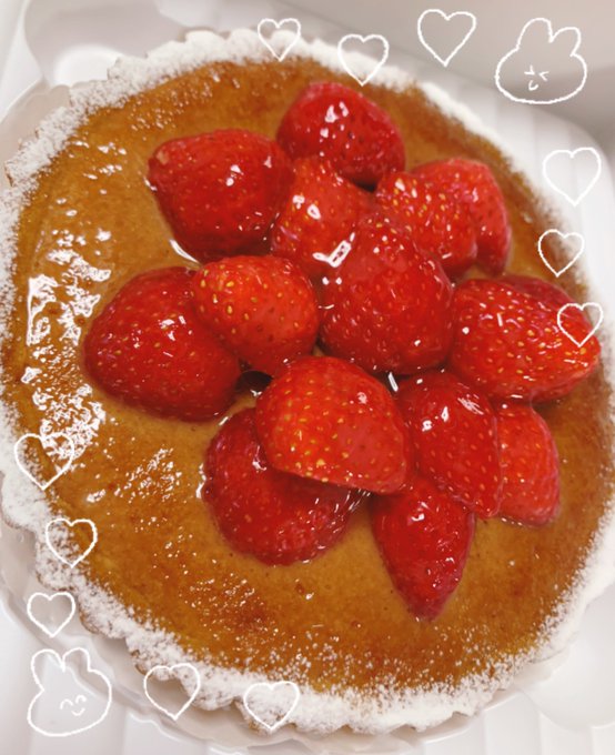 ホワイトデーでもらったFLOのケーキ食べます(∩'∀`∩) 