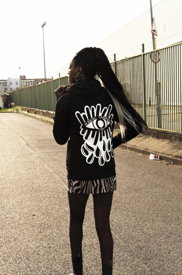 Photo campaign - somewhere in Tottenham LDN⁠
Eye cry patched-up hoodie 🔥⁠
.⁣⠀⁠
.⁠
#editorialphotography #campaingphoto #urbanphotography #eye #eyecry #eyedesign #allseeingeye #patched #patch #patchedhoodie #sickhoodie #oddseeingeyes #lettering #sickdesign