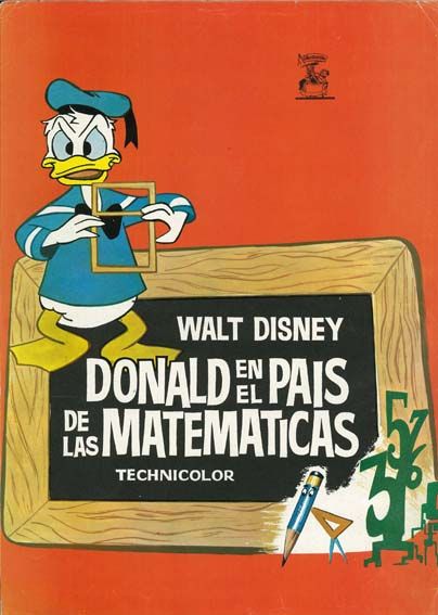 DISNEY REACTIONS on Twitter: "📖 Hoy día internacional de las matemáticas  recordamos el corto 'Donald en el país de las matemáticas', uno de los  productos educativos más populares de Disney que fue