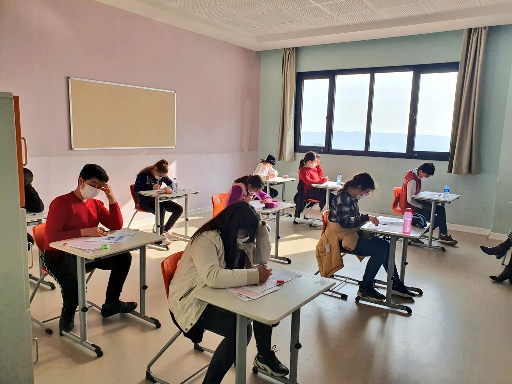 dogakolejibuca's tweet photo. "İTÜ ETA Vakfı Doğa Koleji Okula Giriş ve Bursluluk Sınavı"mıza  katılan 4, 5, 6 ve 7. sınıf öğrencilerine başarılar dileriz. 🐝💚 https://t.co/Incbd7h8LC @KvancBarlas @uckardbuket https://t.co/oPBXkasUm6