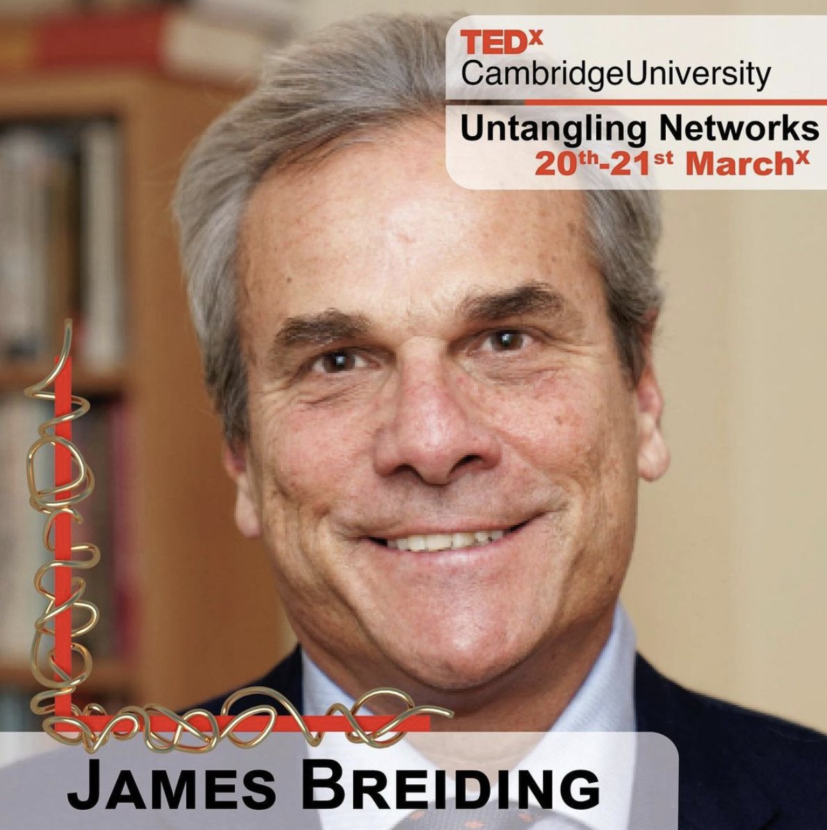<a href="/TEDxCambridgeUK/">TEDxCambridgeUni</a> Main Conference Speaker Announcement: <a href="/Breiding3/">R James Breiding</a>. 20th &amp; 21st March, 4-6pm on Airmeet. 

FREE sign-up, open to all: docs.google.com/forms/d/1FWfuy… 
<a href="/Cambridge_Uni/">Cambridge University</a> #tedx #cambridgeuniversity #tedtalks