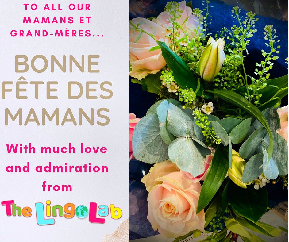 𝓑𝓸𝓷𝓷𝓮 𝓕𝓮̂𝓽𝓮 𝓭𝓮𝓼 𝓜𝓪𝓶𝓪𝓷𝓼 🌹to all of our amazing Mamans et Grand-mères you are our inspiration and we are so proud that we are part of your lives. This year you have awed &amp; inspired us more than an other with your strength. #MothersDay2021 #french #strongwomen
