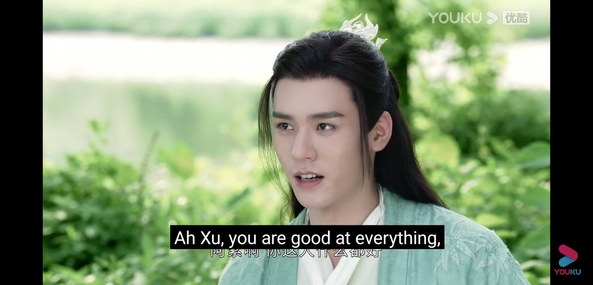 wkx: a-xu, everything about you is good, but food and drink is one of the greatest pleasures of life, why do you keep treating it so casually and carelessly? zzs: whatever don't eat it then.wkx: no it's just my heart hurts for you~