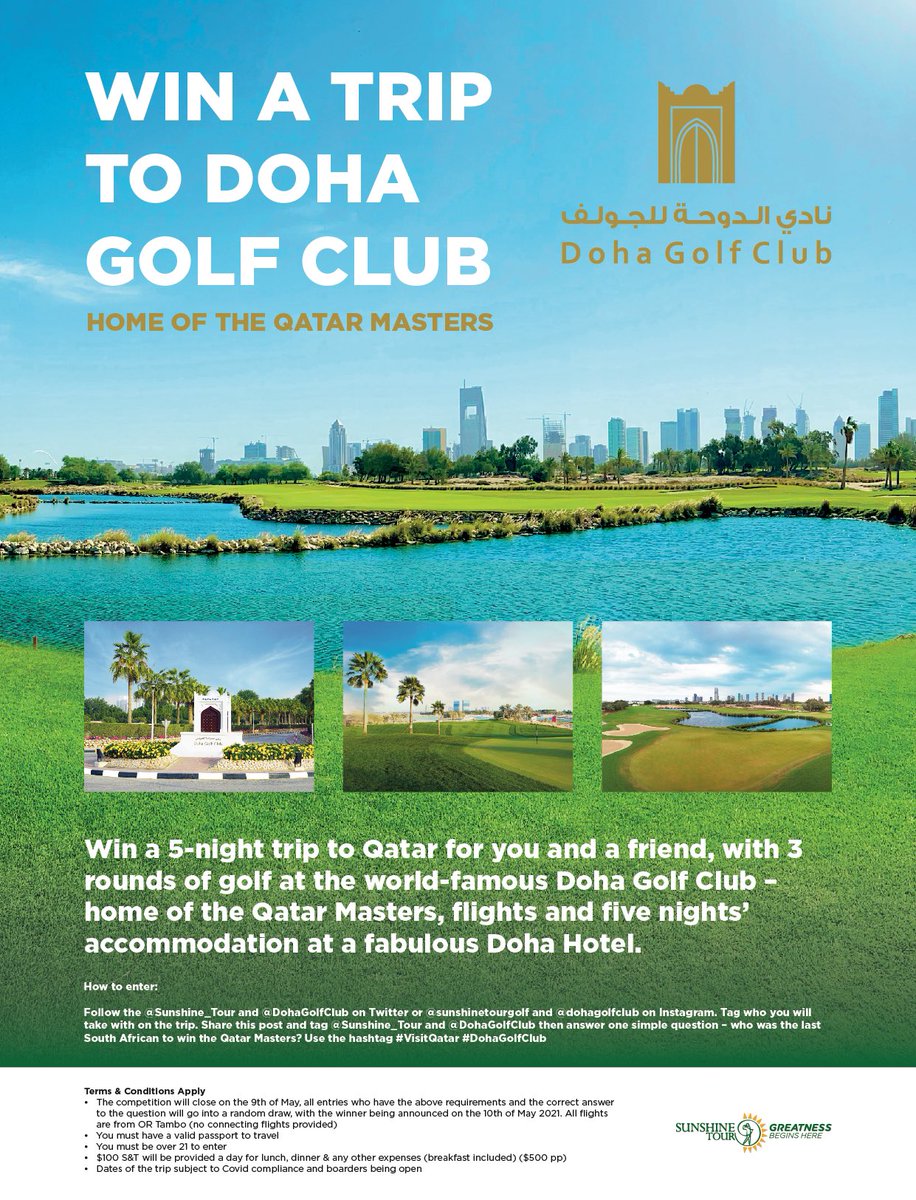 Sunshine Tour (@sunshine_tour) on Twitter photo 