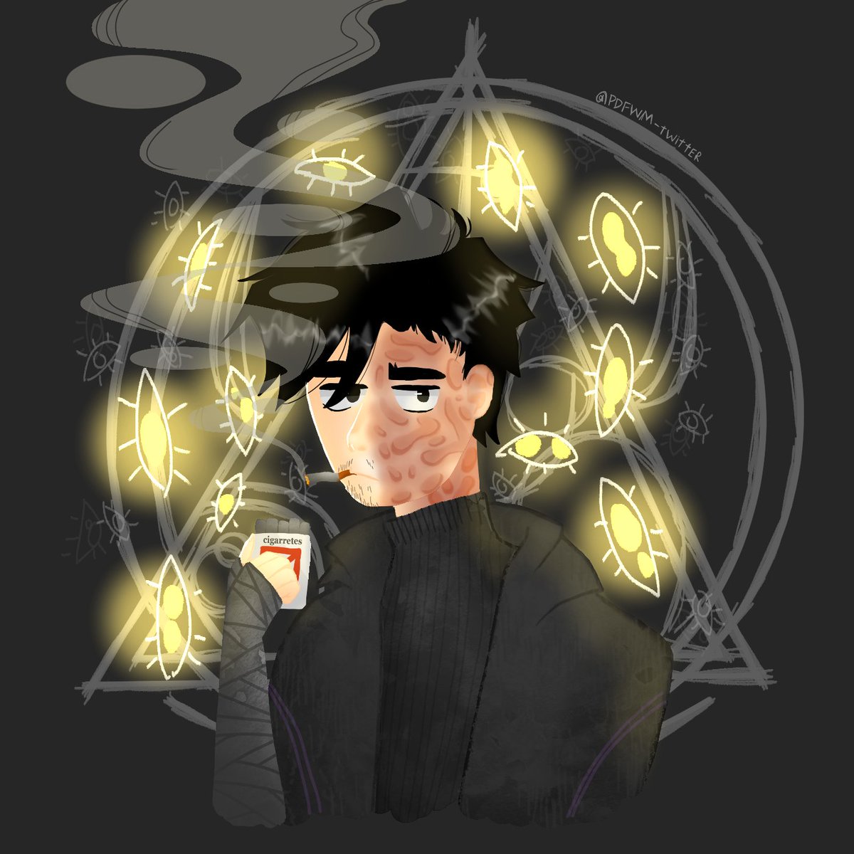 pdfwm's tweet photo. @Tha_lissa_ @ardnaelx Yo, eu sou o Syd e eu sou um artista digital, gosto de desenhar personagens de Desconjurção, meus ocs, e ocs dos meus amigos... alguns desenhos que eu fiz :p https://t.co/GSE1FDKofc