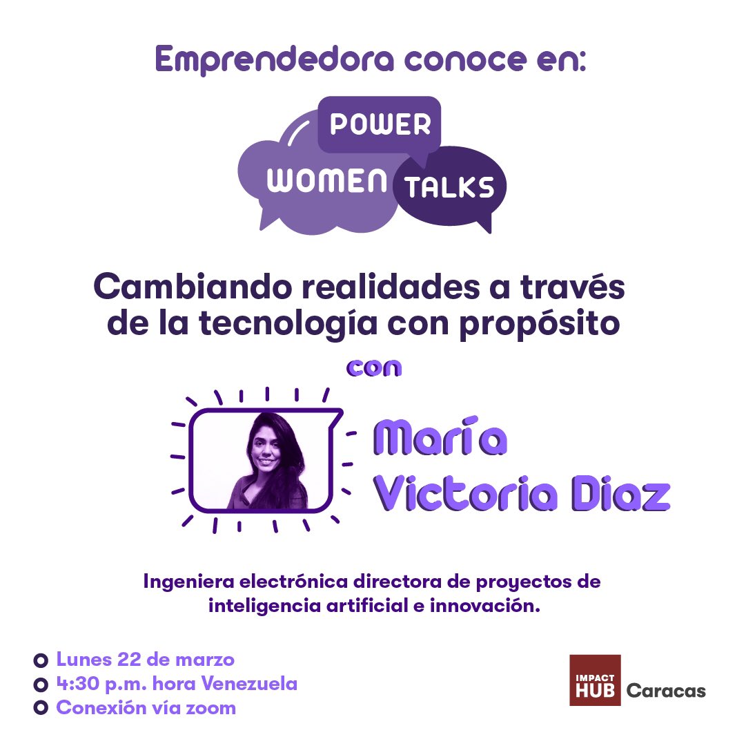ImpactHubCcs's tweet image. Te esperamos!⁣⁣⁣⁣⁣
📅Lunes 22 de marzo
⌚04:30 p.m.⁣⁣⁣⁣⁣ hora Venezuela
📍Conexión vía Zoom⁣⁣⁣⁣⁣
🎫Regístrate gratis en el link caracas.impacthub.net/proximos-event…