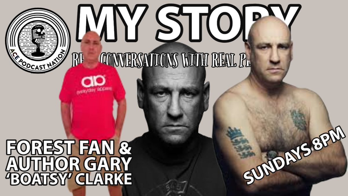 ACEcast_Nation's tweet photo. 🚨NEW EPISODE🚨
The Premiere episode of #MyStory Series 2 is out. A fantastic first guest in #Author & #NFFC fan @GBoatsy
Watch📽️ https://t.co/duciJbPmuX
DL 🎙️ https://t.co/TOtSILI5LY
#EFL #Forest #FEC #Nottingham #Boatsy #EPL https://t.co/mZ9xIksKNk