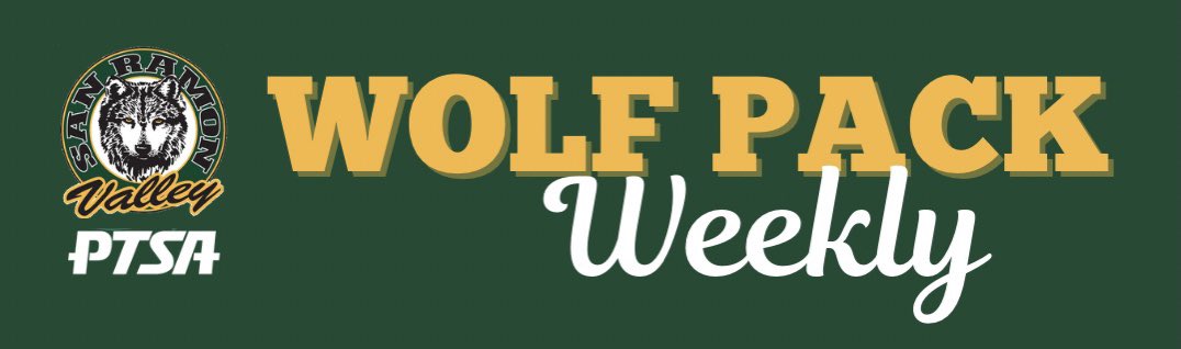📣 Look What's Happening at SRVHS! Check out the 3/14/21 #WolfPackWeekly: conta.cc/3qNQS1T 
<a href="/WERSR/">San Ramon Valley HS</a> <a href="/MsLizPagano/">Liz Pagano</a> <a href="/srvathboosters/">SRV Ath Boosters</a> <a href="/SRVHSacademic/">SRVHS Academic Boosters</a> <a href="/SRVHS_SRVoices/">San Ramon Voices</a>