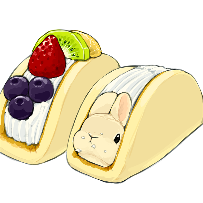 「kiwi (fruit) rabbit」 illustration images(Latest)