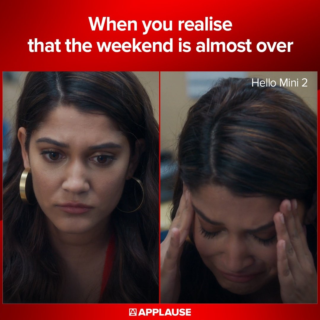 ApplauseSocial's tweet photo. Sunday: weekend. Monday: will-to-work-end. #HelloMini2 https://t.co/mcwK7pNQbd