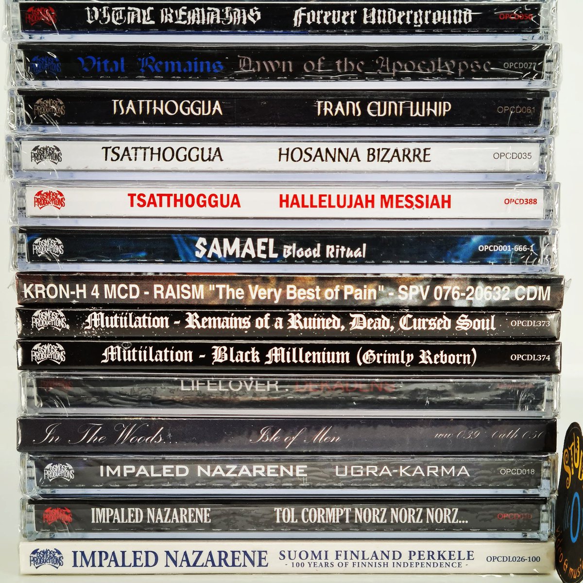 studio_cero's tweet image. ÚLTIMO ARRIBO 13/03/21 Osmose Productions. CD
studioceromusica.com 
wa.me/593939058580
@studio_cero #TiendaDeMusica #Blackmetal #BlackIndustrial #Sadometal #PostBlackmetal #Venta #VentasOnline #VentaEcuador #CD #Digipack #Nuevos #Metal #Music #StudioCeroMusica #Carcelen