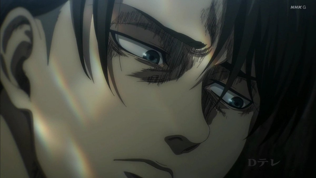 levidied's tweet photo. it’s the way Levi Ackerman stans NEVER lose with his sexiness
#AoTSeason4NHK https://t.co/F0RyxdtmCD