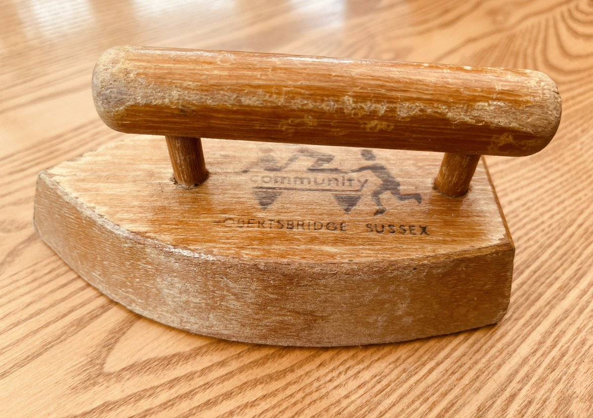 EYFS_TfW_Guru's tweet photo. I rescued this little iron from the skip many years ago!!! I have a feeling it’s probably older than me! @CommunityPlayUS are you able to shed any light? However old it is, I reckon there are a good few years left in it yet! #woodentoys #communityplaythings #irons #homecorner https://t.co/gsk1au3U57
