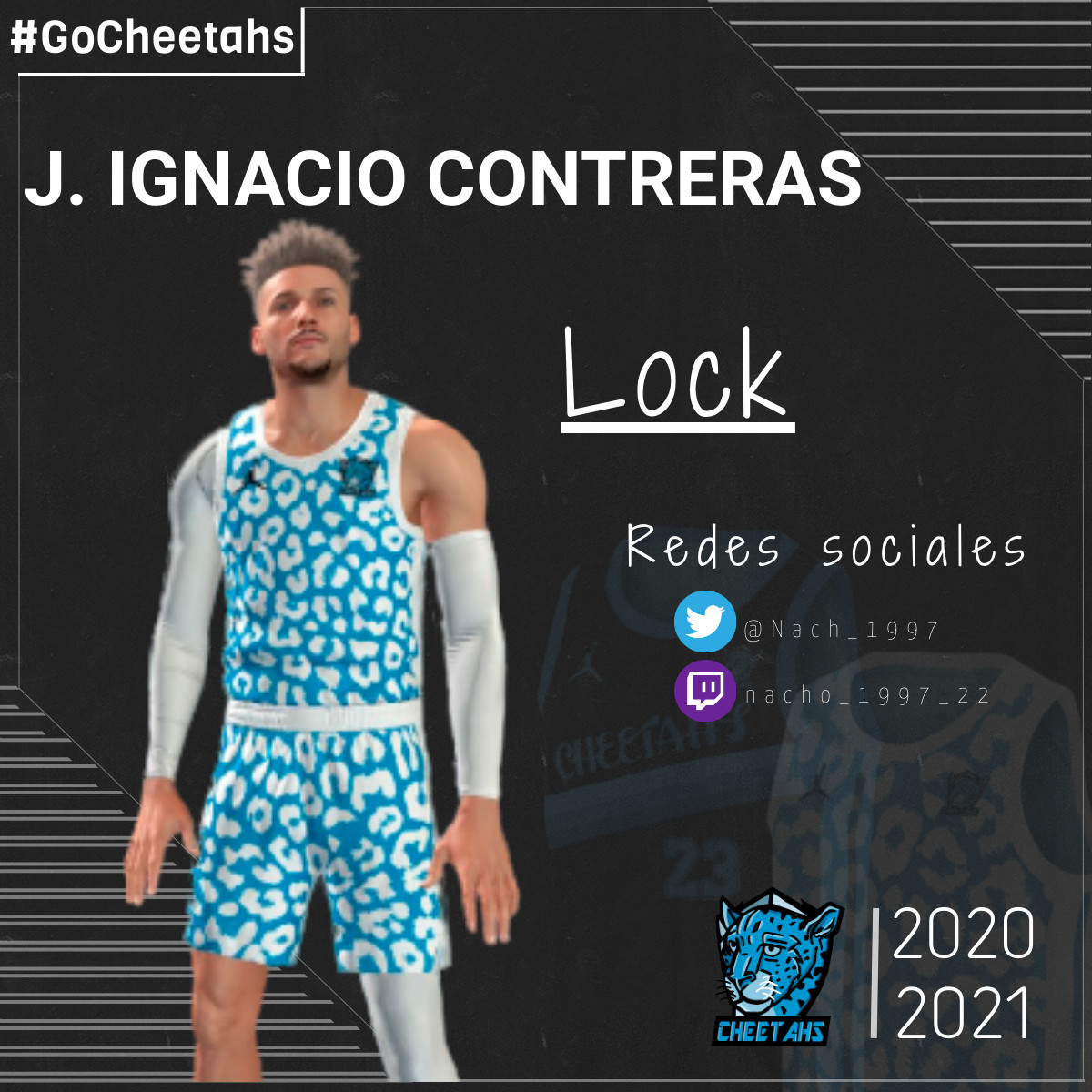 COMUNICADO OFICIAL

Queremos anunciar la incorporación de <a href="/Nach_1997/">Nacho1997</a> al #TeamCheetahs💙🐯

Jugador muy talentoso y que seguro que nos dará muchas alegrías en los partidos que restan a al temporada.

#GoCheetahs🐯