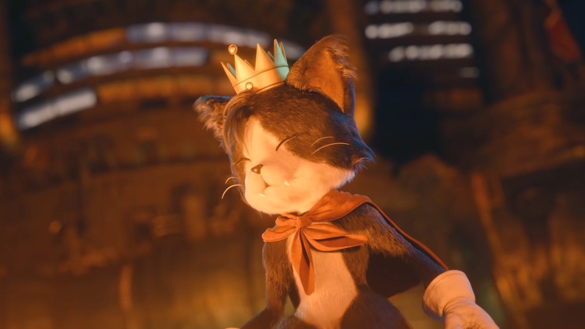 Completing #FFVIIRemake has me super excited for the PS5 update and #Yuffie episode... however, being reminded of this random appearance has me also hoping for a #CaitSith episode set to show his time in Midgar!!