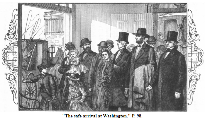 After a harrowing journey, Lincoln made it safe and sound to Washington, DC. Illustration from Allan Pinkerton's "The Spy of the Rebellion." Find out how in the latest episode. buff.ly/2F2DxR9