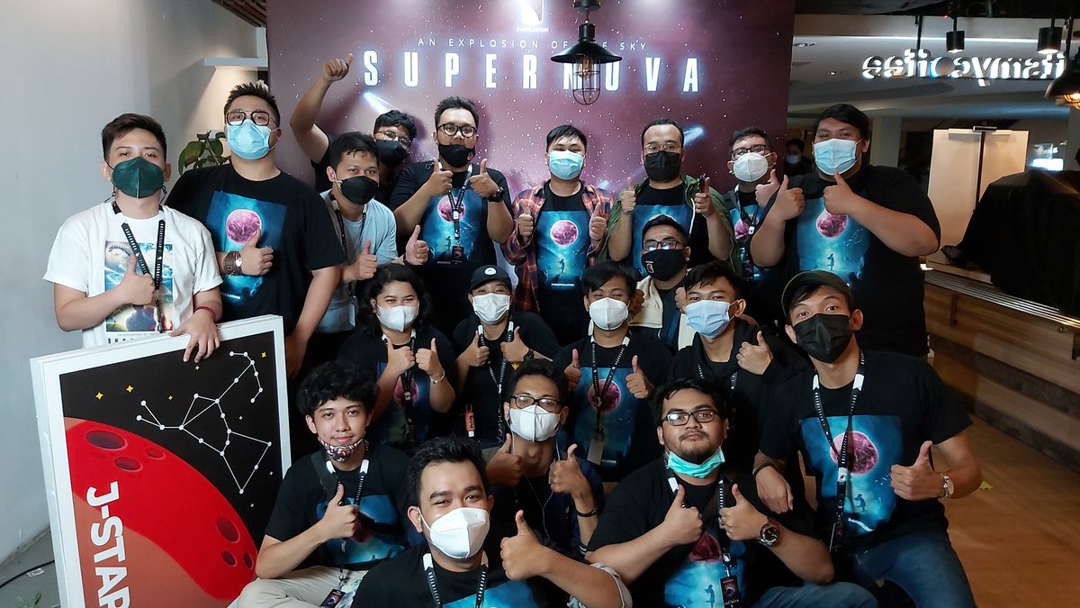 Pada akhirnya J-Constellation chapter #TeamJSupernova telah berakhir.

Selain para member @_JKT48TeamJ , @J_Affiliation juga akan kembali ke orbitnya masing-masing.

Terima kasih atas segala bentuk dukungan terhadap project2 kami.

Sampai bertemu lagi jika dipertemukan semesta 🙏