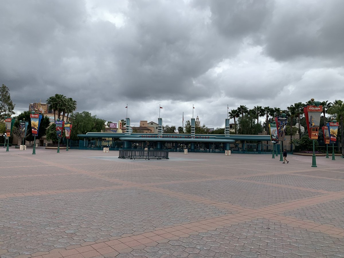 Taken one year ago today after being some of the last people in Disneyland before it shut down the previous night