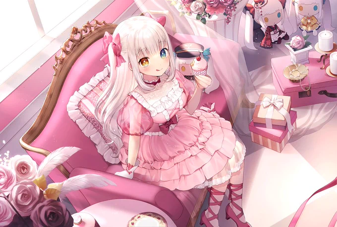 #ホワイトデーは銀髪白髪を愛でる日 