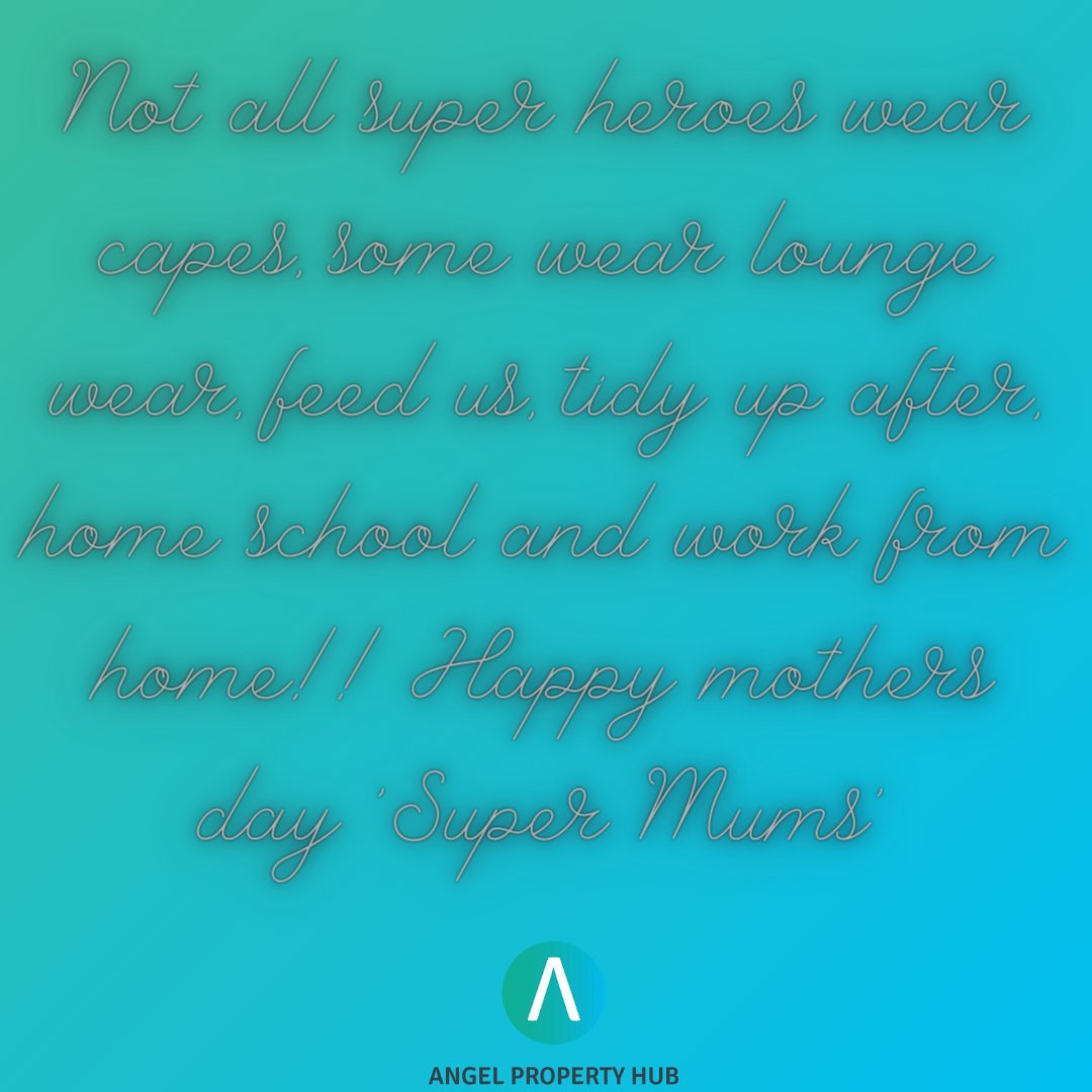 AngelPropHub's tweet image. Happy mothers day! &amp;lt;3
#mothersday #motheringsunday #mothersday2021 #cook #cleaner #teacher #homeschooling #superhero #supermum #thankyou #grateful #hardworking #settinganexample #mumlife #mumsarethebest #propertymum #womeninproperty #property #propertyinvestor #propertyinvestment