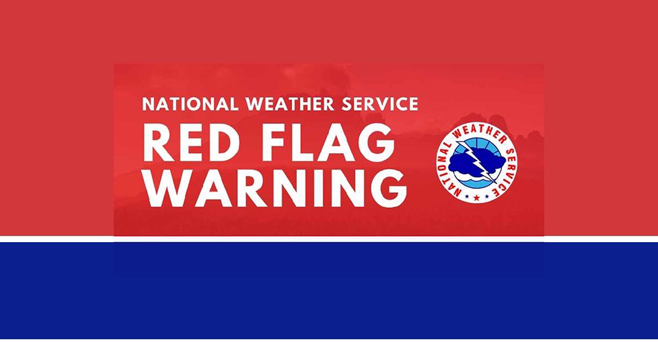 BurlingtonFD's tweet photo. A Red Flag warning has been issued for Sunday 3/14/21 until 8PM. There is no open burning even if you have a permit. If you see smoke please call 911 https://t.co/f0kUbhudtX